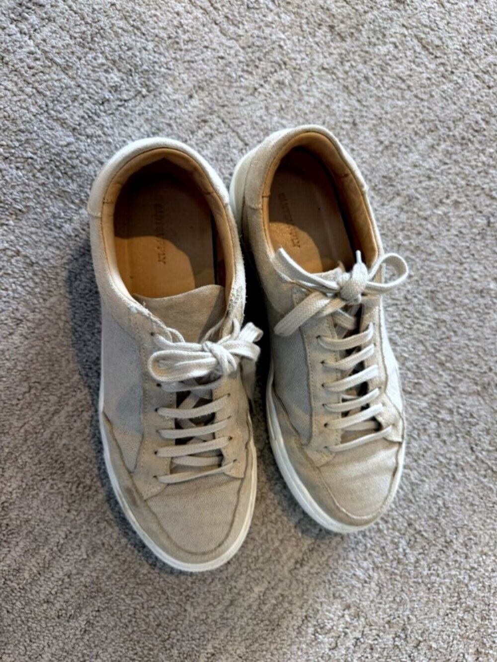 Suitsupply Beige Suede Sneakers EU 39 Men